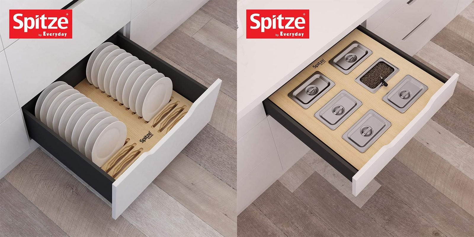 Inner Drawer Kitchen Basket - Spitze By Everyday